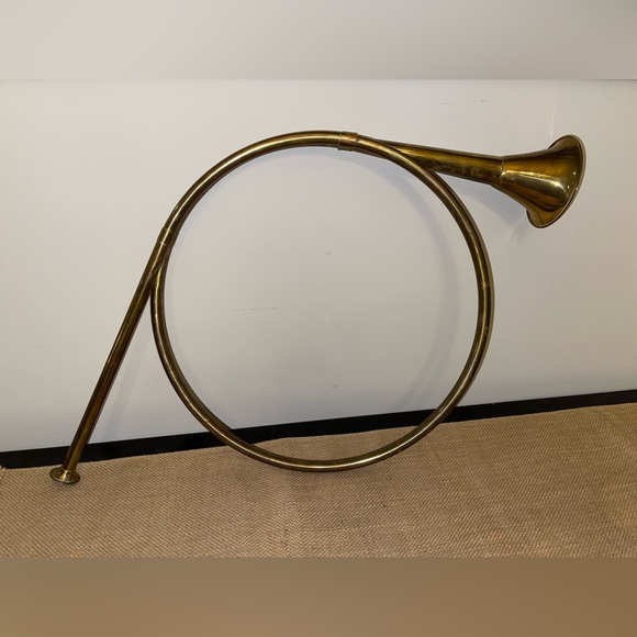 Accents Vintage Brass Hunting Horn Poshmark